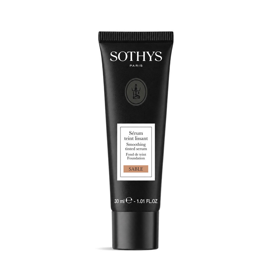 Разглаживающая тональная основа-сыворотка для лица, оттенок Песок, smoothing tinted Serum Foundation, Sable