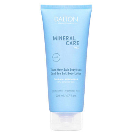 Увлажняющий лосьон для тела с солью мертвого моря, MINERAL CARE MED DRY & IRRITATED SKIN Dead Sea Salt Body Lotion