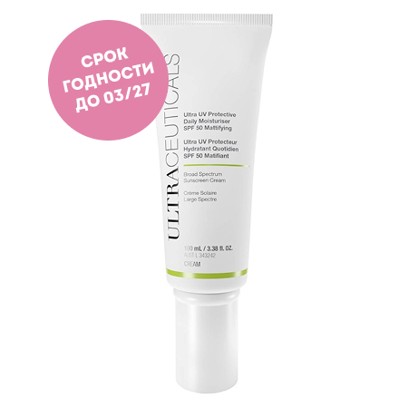 Ультра защитный увлажняющий крем SPF 50 с эффектом матирования Ultra UV Protective Daily Moisturiser SPF 50 Mattifying 
